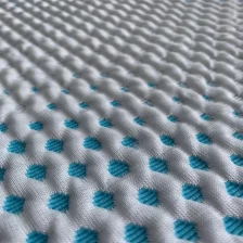 China fornecedor de tecido de cobre de resfriamento de colchão jacquard fabricante