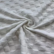 China fornecedor de tecido de travesseiro de látex de bambu jacquard fabricante