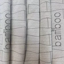 China bamboo jacquard latex foam   fabric manufacturer
