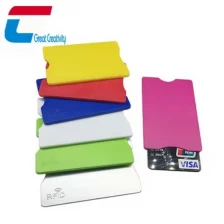 China Wholesale Plastic ABS RFID Blocking Anti Theft Card Holder manufacturer
