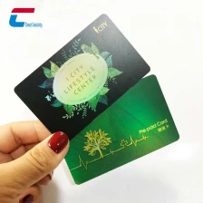 China Impressão personalizada de cartão de membro RFID PETG fabricante de cartão de visita com holograma de plástico fabricante