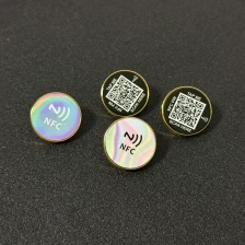China NFC broche fabrikant | Aangepaste bulk OEM -pennen - Waterdichte NTAG213/215 fabrikant