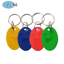 China ACM-ABS005 Porta de acesso à prova de desgaste personalizado EM4305 ABS Keyfobs Plástico NFC Key Fob Tag Rfid Keyfob fabricante