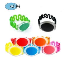 China Waterproof Custom Printing Logo Ellipse Plastic Bracelet Band Compound Plastic RFID Wristband manufacturer