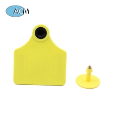 China Customized UHF long range RFID animal ear tag for cow pig sheep cattle management manufacturer