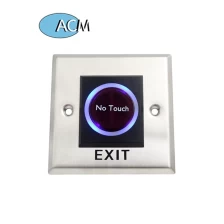 China Infrared Sensor Switch No Touch Contactless Door Release Exit Button with LED Indication manufacturer