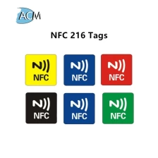 Chine NFC N tag 213 TAG Sticker 13.56MHz Étiquette universelle RFID Token Patrol fabricant