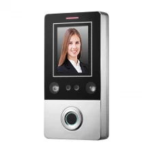 China Office Building Entry Standalone Face Recognition Door Access Control With Fingerprint + RFID Reader manufacturer