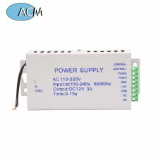 China New Door Lock Power Source Access Control System Switch 110-240V to DC 12V 3A Time Delay Power Supply manufacturer