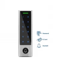 الصين RFID IC & ID بطاقات IP68 شاشة تعمل باللمس في الهواء الطلق قارئ لوحة المفاتيح نظام قفل الباب جرس الباب وحدة تحكم الوصول إلى RFID الصانع