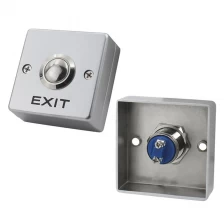 China Embedded door access control stainless steel exit button emergency push to exit button manufacturer