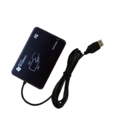 الصين قارئ البطاقة الذكية NFC RFID / الكاتب 13.56 ميجا هرتز واجهة USB قارئ بطاقة Rfid الصانع