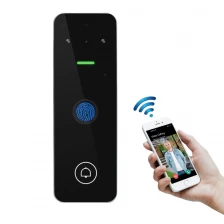 中国 防水スマート wifi デュプレックス ビデオ インターホン tuya 指紋アクセス制御システム Rfid カード ドア アクセス制御付き メーカー