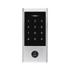 China Metal Backlight Touch Keypad Waterproof RFID Card Password Reader Standalone Access Control manufacturer