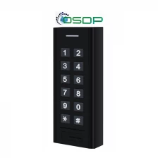 China OSDP Wiegand Keypad Reader Work with OSDP controller Support 125KHz EM+Hid and 13.56MHz Mifare Cards manufacturer