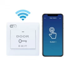 China WIFI Smart Switch Door Exit Push Button For Access Control System Tuya App Remote Control manufacturer