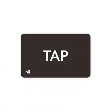 porcelana Tarjeta NFC mate negra personalizada NTAG213 NTAG215 NTAG216 RFID Tap Tarjetas de visita digitales fabricante