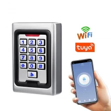 China WIFI TUYA APP Metal Keypad RFID Card Door Access Control System Standalone RFID Card Access Controller Door Entry manufacturer