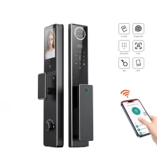 中国 涂鸦Wifi App远程开锁智能锁指纹3D人脸识别门锁可视对讲无钥匙智能数码锁 制造商
