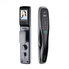 Cina Tuya Smart Digital Finger Lock Blocco biometrico automatico Rfid Ic Card Wifi App Combinazione Serratura per porta di sicurezza domestica produttore
