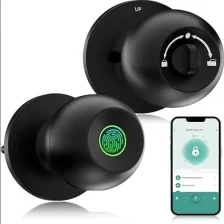 China Smart Door knob Fingerprint Door Lock Smart Lock with App Control Bluetooth Door Lock for Home manufacturer