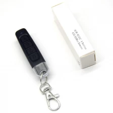 China ABCD 4 Keys Keychain 433Mhz Wireless Remote Control Receiver Module RF Transmitter Electric Cloning Gate Garage Door for Home manufacturer