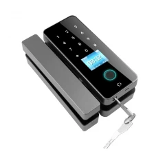 China automatic biometric lock rfid IC card TUYA and Wifi APP combination home security fingerprint lock manufacturer