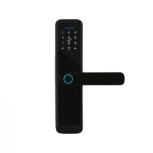 China Hotel home door tuya smart security electronic fingerprint digital lock door locks lock manufacturer