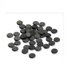 China RFID Heat Resistant IC Washable Label NFC Round Laundry Tag F08 Chip 18mm manufacturer