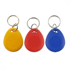 China ABS Waterproof 125Khz RFID Key Fob Mini Proximity TK4100 Tag for Hotel Access Control 1K Chip 13.56Mhz Frequency manufacturer