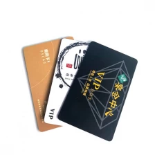 China ACM Customized Credit Card Size Fast Printing PVC Plastic Gift Card Membership VIP Business Cards manufacturer