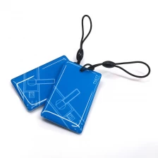 China Programmable 125khz T5577 Keychain Tag Crystal Resin NFC Epoxy Custom Nfc Keychain RFID for Access Control manufacturer