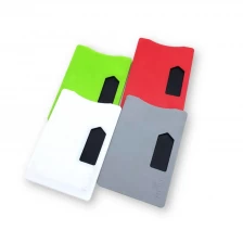 الصين شعار مخصص محظور الأكمام ABS RFID حظر حظر حامل بطاقة الائتمان محافظ بطاقة الائتمان الصانع