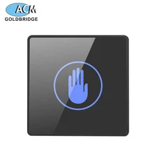 China Factory Access Control Infrared Sensor Button No Touch Exit Switch Touchless Release Button manufacturer