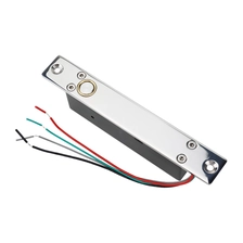 Chine Serrure à boulon électrique en acier inoxydable, avec retard, contrôle d'accès DC 12V, serrure à mortaise électrique à sécurité intégrée, fournisseur d'usine fabricant