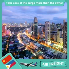 Tsina Air Shipment mula sa Guangzhou China sa Luzon Philiphines Door to Door Service 