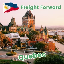 China Freight forwarder Philippines to Canada sea shipping door to door service with customs clearance 