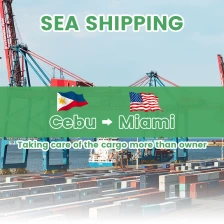 Tsina Logistics Services Company Philippines sa USA Sea Freight Shipping Container 20ft 40ft cost tagagawa