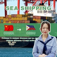 China Freight forwarder China to Philippines sea shipping door to door delivery to Cebu 