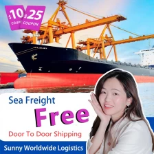 China Sea freight free from China cargo freight rate to Vietnam container shipping door to door amazon fba freight forwarder swwls 