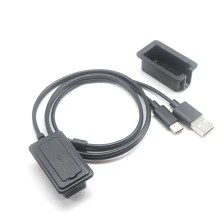 China Backpack USB A & Type C Charging Port Adapter Extension Charge Cable manufacturer