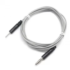 China Fabrik Customized 4,0 mm Bananenstopfen zum 2,0 -mm -Elektrodenstiftkabel | Dongguan Medical Sensor Cable Hersteller Hersteller