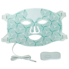 China Silicone Facial Mask with Cable Facial Beauty Therapy Device for Skin Rejuvenation | Dongguan OEM Manufacturer manufacturer