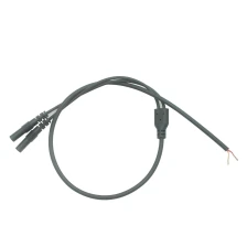 porcelana Tubo redondo personalizado de 2 conductores de 2,0 mm para cable de electrodo de extremo abierto | Fabricante de cables médicos con certificación ISO13485 de Dongguan fabricante