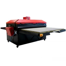 China Double Station Large Heat Press with Plug-in Heat Platen 100x120cm - PSTM-48 manufacturer