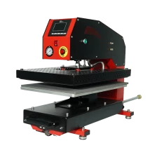 China Fully Draw-out Automatic High Pressure Heat Press 40x50cm - APD-20 manufacturer