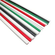 China China Price Custom Pultruded Colored Round Shape Fiberglass Reinforced Plasitc FRP Rod manufacturer