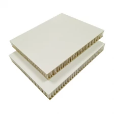 China Glass Fiber Reinforced Plastic GRP Faced PP Honeycomb Core Dry Truck Body Sandwich Panels manufacturer