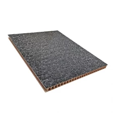 China Black Embossed FRP Laminated Polypropylene Hollow Sheet Interior Decorative Wall Panels manufacturer