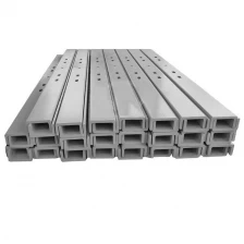 China Custom U Profiles High Voltage Insulated Fiberglass Reinforced Polyester Composite GRP FRP Cross Arm manufacturer